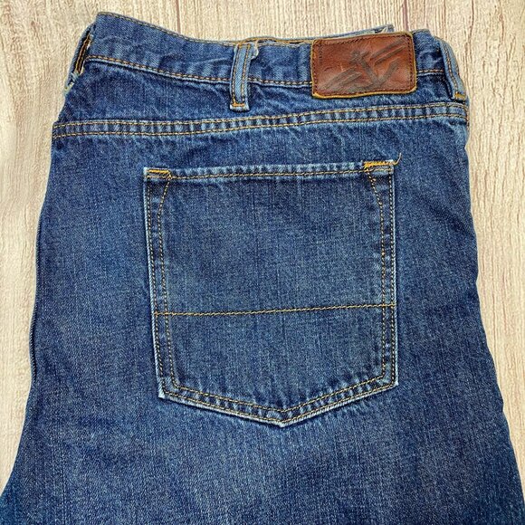 Dockers Mens Jeans Size 40x32 Relaxed Fit Straight Leg 100% Cotton Medium Wash - Picture 1 of 8